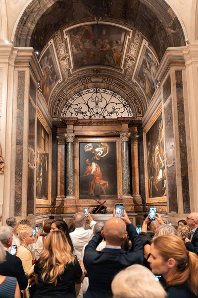 Une Croix pour la Chapelle Contarelli par Jean-Michel Othoniel